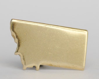 Montana State Medium Blanks for hand stamping