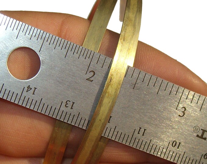 Brass Bezel Wire - Handmade - 3.5mm Wide - 28g - 4 Feet Length - Etsy