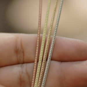Tiny Dots 1.5mm Patterned gallery wire - Ring wire findings 4 Feet