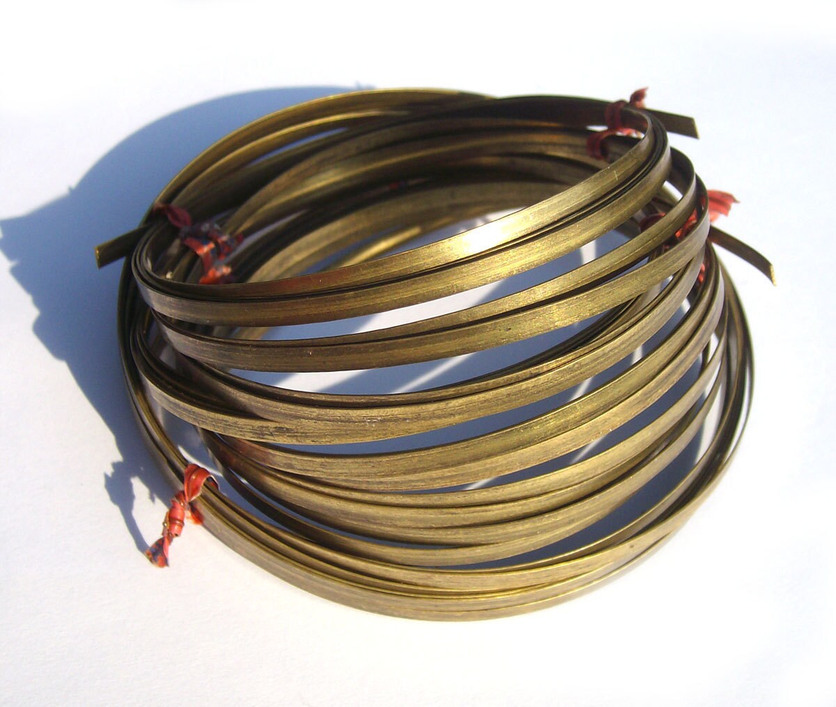 Brass Bezel Wire Handmade 3mm wide 28g 10 feet length Etsy