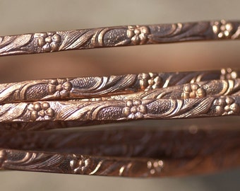 Kupferring Lager: 4,5 mm Gänseblümchen Strukturmetall