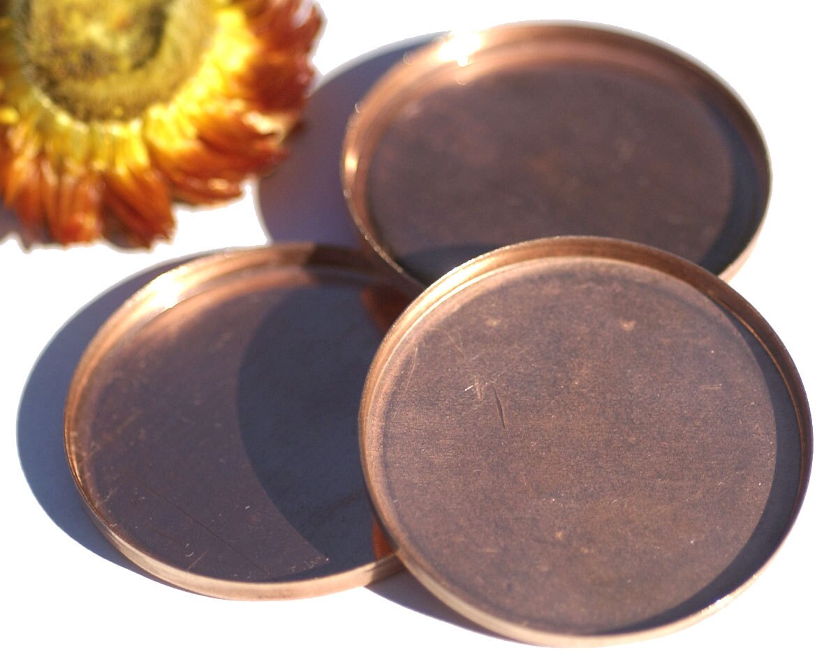 100 Bezel Blank Cups 24g 42mm Round Blanks Cutout for Etsy