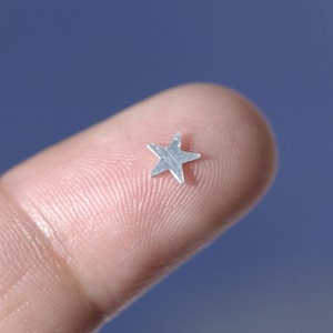 My MOST Tiny Star Classic Blank Cutout for 4.5mm 24g Metalworking Soldering Stamping Texturing Blanks