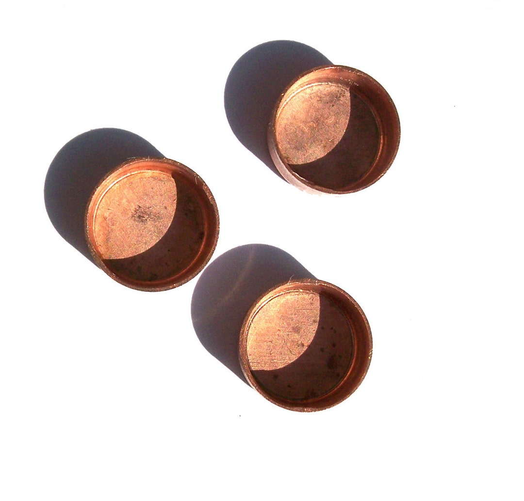 Round Bezel Cups Blanks 28g 11mm OD, 9.9mm Inside Dimension, 3.3mm Tall