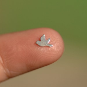 My MOST Super Tiny Bird Blank Cutout for 24g DIY Jewelry Soldering Tiny Blanks for Jewelry Making Mini shape, Supplies by SupplyDiva