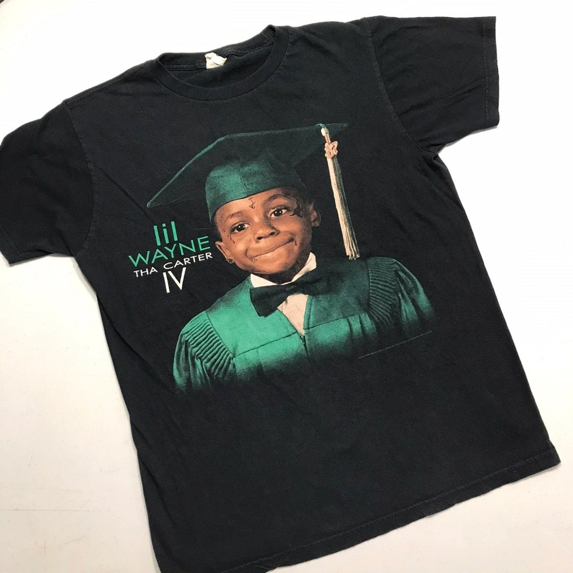 Discover Vintage Rap Tee Lil Wayne Tha Carter 4 Album Shirt