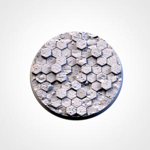 Basaltic Round Bases by Txarli Factory, scenic base