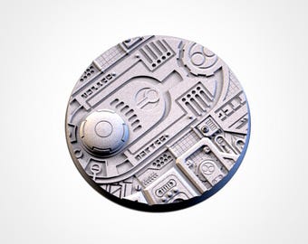 Xeno City Round Bases, szenische Basis, rund 25 bis 100 mm, oval 60 x 35 mm bis 170 x 105 mm
