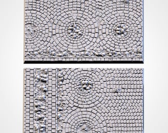 Mittelalterliche Bases, 20 x 20 mm bis 100 x 150 mm