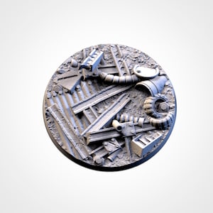 Scrap Round Bases by Txarli Factory, scenic base