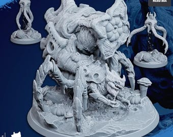 Spore Spitter, swarm artillery, alien horrors, bio weapons, multipart kit
