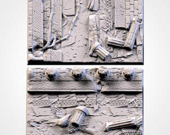 Ancestral Ruine Bases, Landschaftssockel, 20 x 20 mm bis 100 x 150 mm