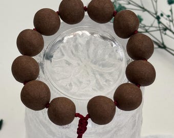 Handmade Natural Aromatherapy Bracelet with Plant-Based Scented Beads