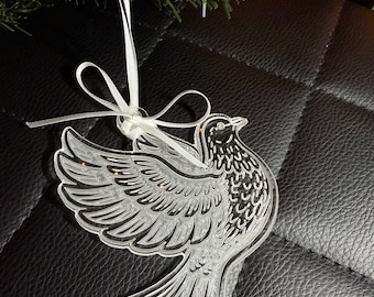 Christmas ornament , Bird Decor — Modern Christmas Tree Accent