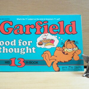 Garfield * Food for Thought * 1987 Vintage Comic