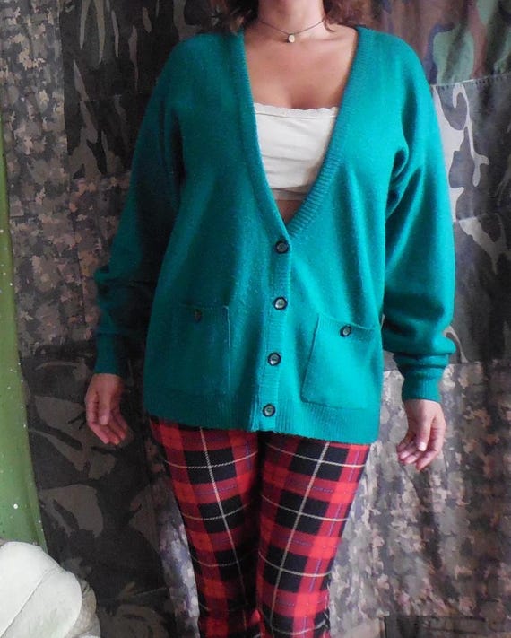 Miss Pendleton Button-up Wool Sweater * Size M * … - image 5