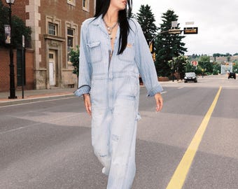 38M 1950s Hercules Nation-alls Herringbone Striped Workwear