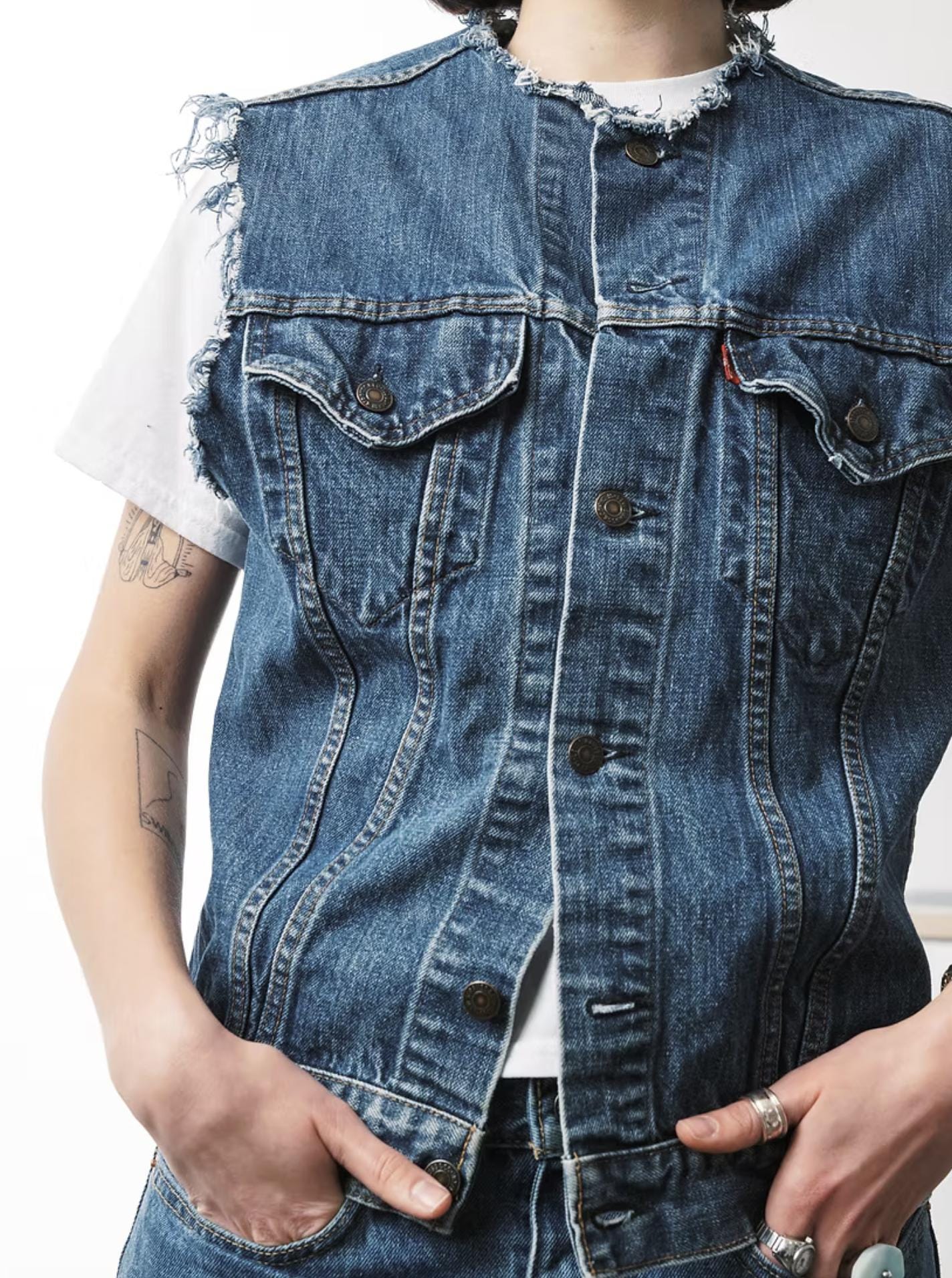 Levis Jean Vest Xxl - Etsy Canada Levis Jean Vest Xxl - Etsy Canada