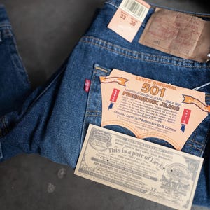 Levis 501 1993 Deadstock - Etsy
