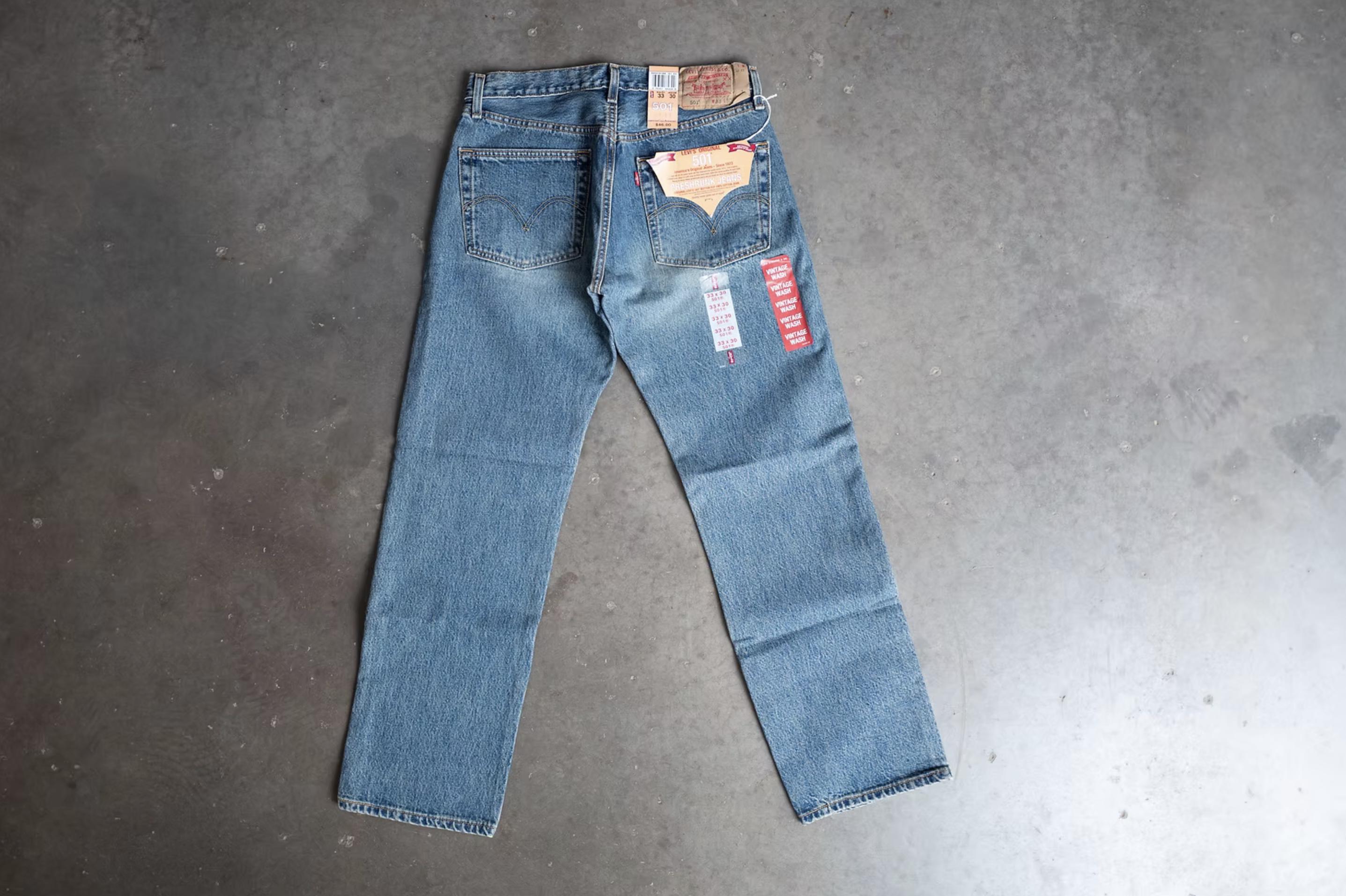 パンツ 80s Levi's501 w35 w38 made in USA Levi's® Made & Crafted 80s 501 Jeans Divisadero STF Rigid