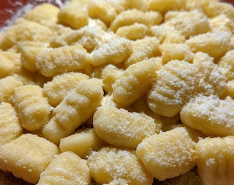 Ricetta per gnocchi fatti in casa morbidi - Gnocchi di pasta italiana leggeri e soffici / Download digitale istantaneo in PDF