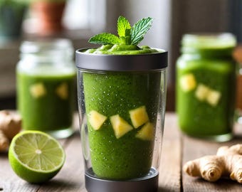Plano de desintoxicação de 3 dias com smoothies para emagrecer, receitas de smoothies verdes para acelerar o metabolismo, programa de sucos saudáveis em PDF, guia de receitas fáceis para preparar refeições.