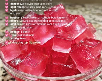 Pink Jello Weight Loss Recipe PDF – 3 Ingredient Gelatin Snack – Instant Download