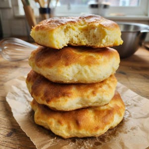 Keto Cloud Bread Recipe, Cottage Cheese, High Protein, Gluten-Free Snack (Digital PDF)