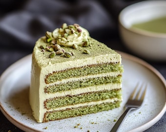 Pastel vegano de pistacho (PDF)