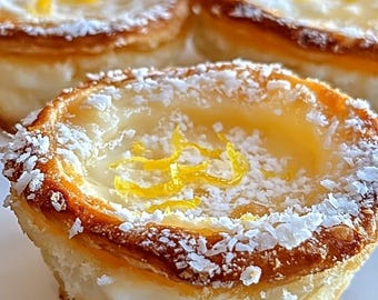 Mini Lemon Impossible Pies Recipe PDF – Easy Step-by-Step Lemon Dessert!