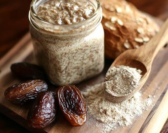 How to Make Homemade Yeast From Dates and Water, Natural Fruit Yeast Water Recipe, Sourdough Starter Alternative, Digital Bread Baking Guide