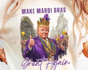 Trump Mardi Gras Design, Funny Coquette Fleur De Lis PNG