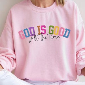 Gott ist gut die ganze Zeit PNG Sublimationsdesign, Ostern png, Bibel Vers png, Jesus Sublimation, Christian Shirt png, digitaler Download, png