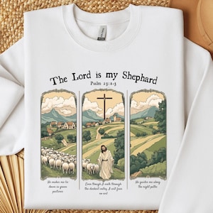 El Señor es mi pastor PNG Versículo bíblico Fe Png, Pascua cristiana png, Fe cristiana alentadora png, Pascua Jesús png, Cristiano png
