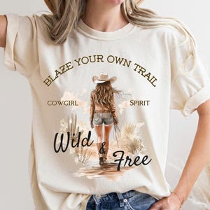 Cowgirl Png, Western Png, Stile Cowgirl Png, Cowgirl Retro Png, Country Png, Cowgirl Vintage Png, Rodeo Cowgirl Png, Maglietta Western Png