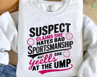 Divertida imagen PNG de una mamá beisbolera, sublimación deportiva (descarga digital)