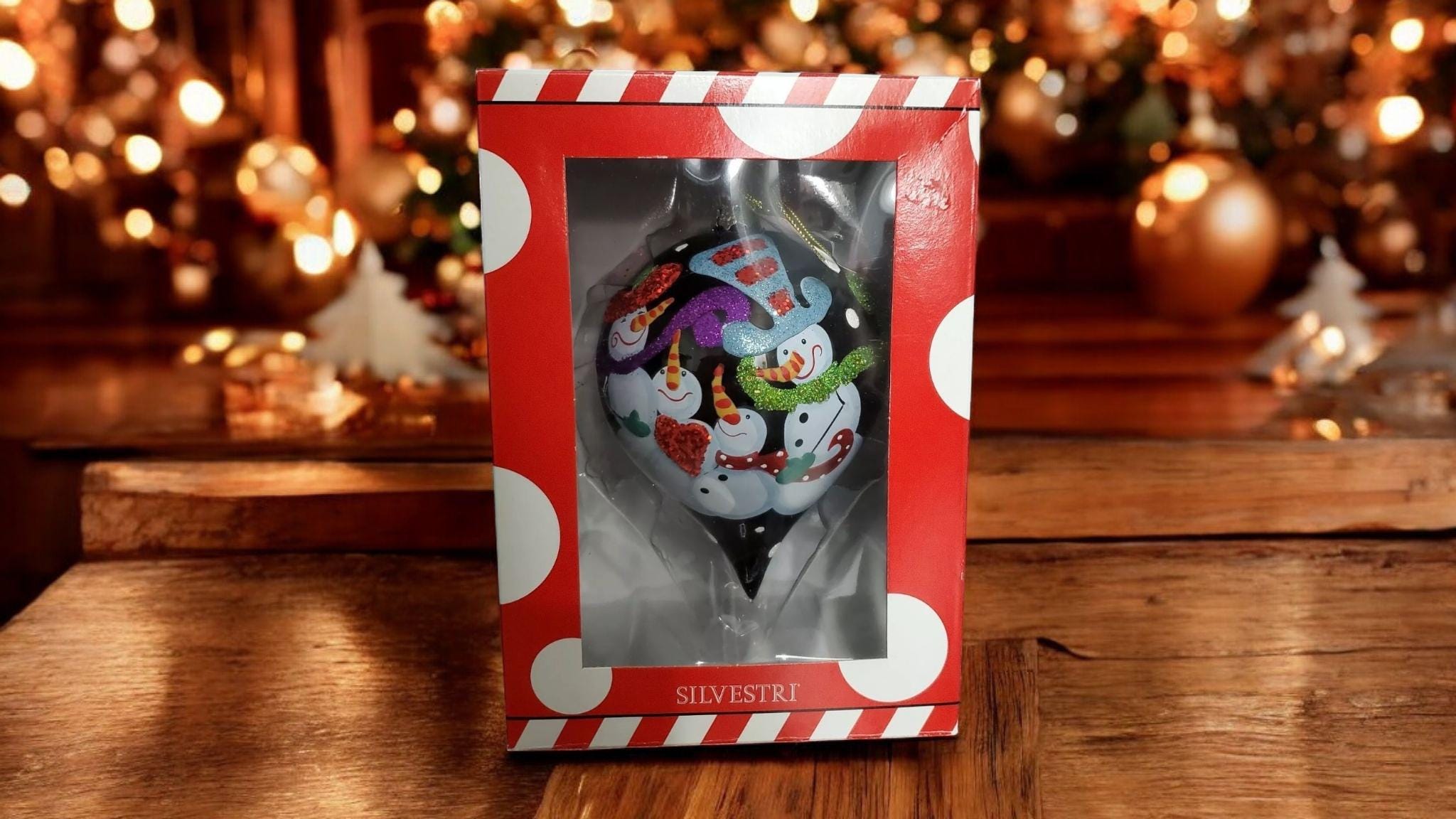 Vintage Silvestri Ornaments - Etsy