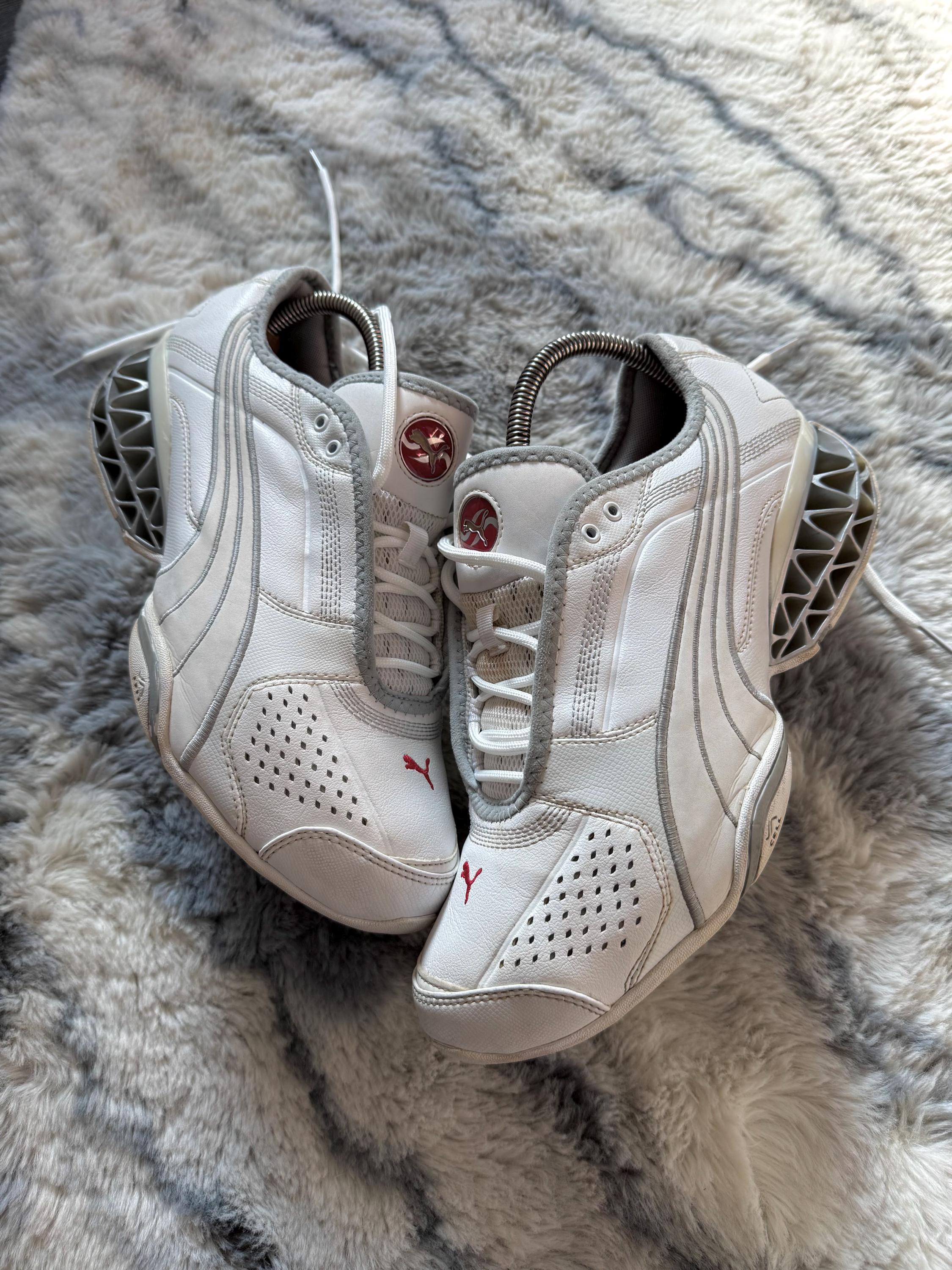 最旬ダウン Y2K Futuristic Cell PUMA Vintage Leather Etsy - 9 US Size Shoes 靴