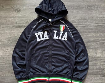 Y2K Pink Italia Track Jacket - Etsy