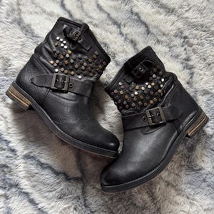 RARE the Last Conspiracy Leather Boots Guidi A.S. 98 Style