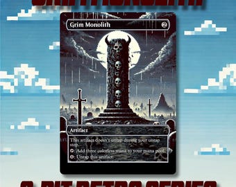 Grim Monolith Proxy - Etsy