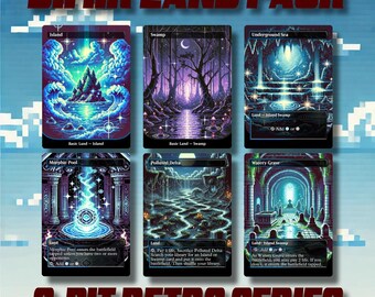 MTG - Magic the Gathering - Revised - Badlands Dual Land - Heavily