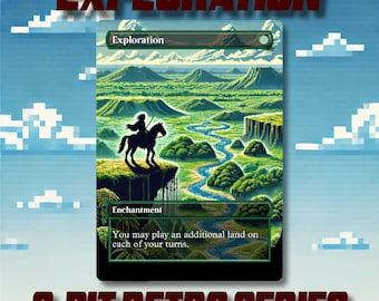 Exploration - Custom 8-Bit Retro Style Alternate Art High Quality Cards
