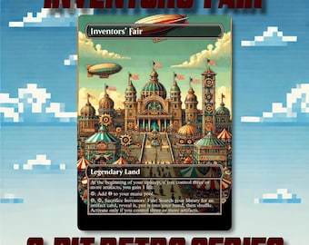 Inventor's Fair (custom Card Alternate Full Art) - Etsy