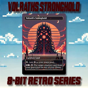 Volrath's Stronghold | Proxy Card — Choose Your Art! - Etsy