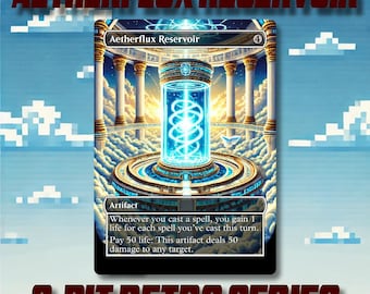 Aetherflux Reservoir | Proxy Card - Etsy
