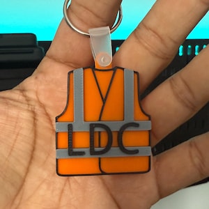 Smart LDC Vest Keychain NFC Access to JW.org Gift for Jehovah&#39;s Witnesses Volunteers