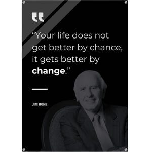 Jim Rohn Motivational Quotes Office Inspirational Wall Art Motivation ...