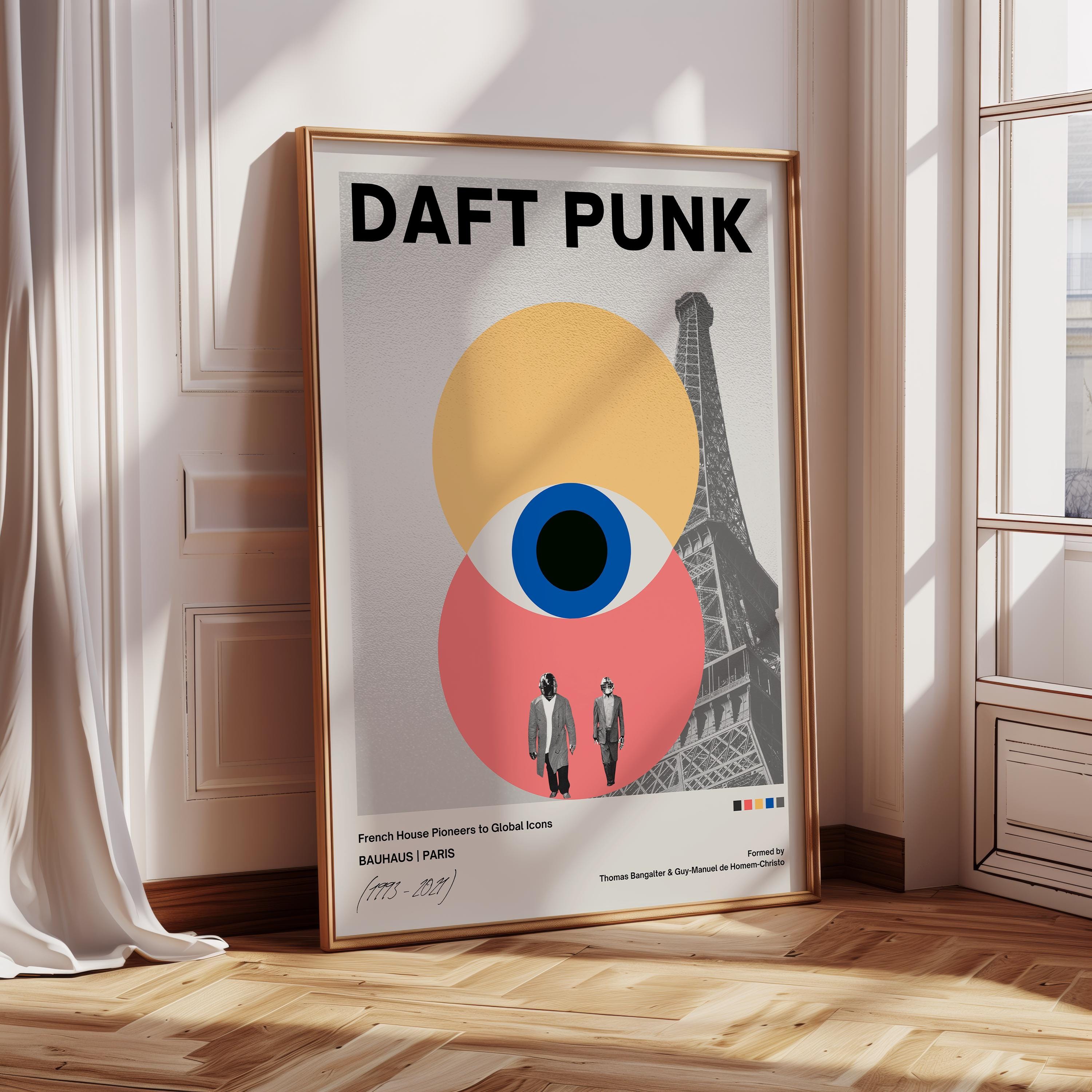 Daft punk poster - Etsy 日本