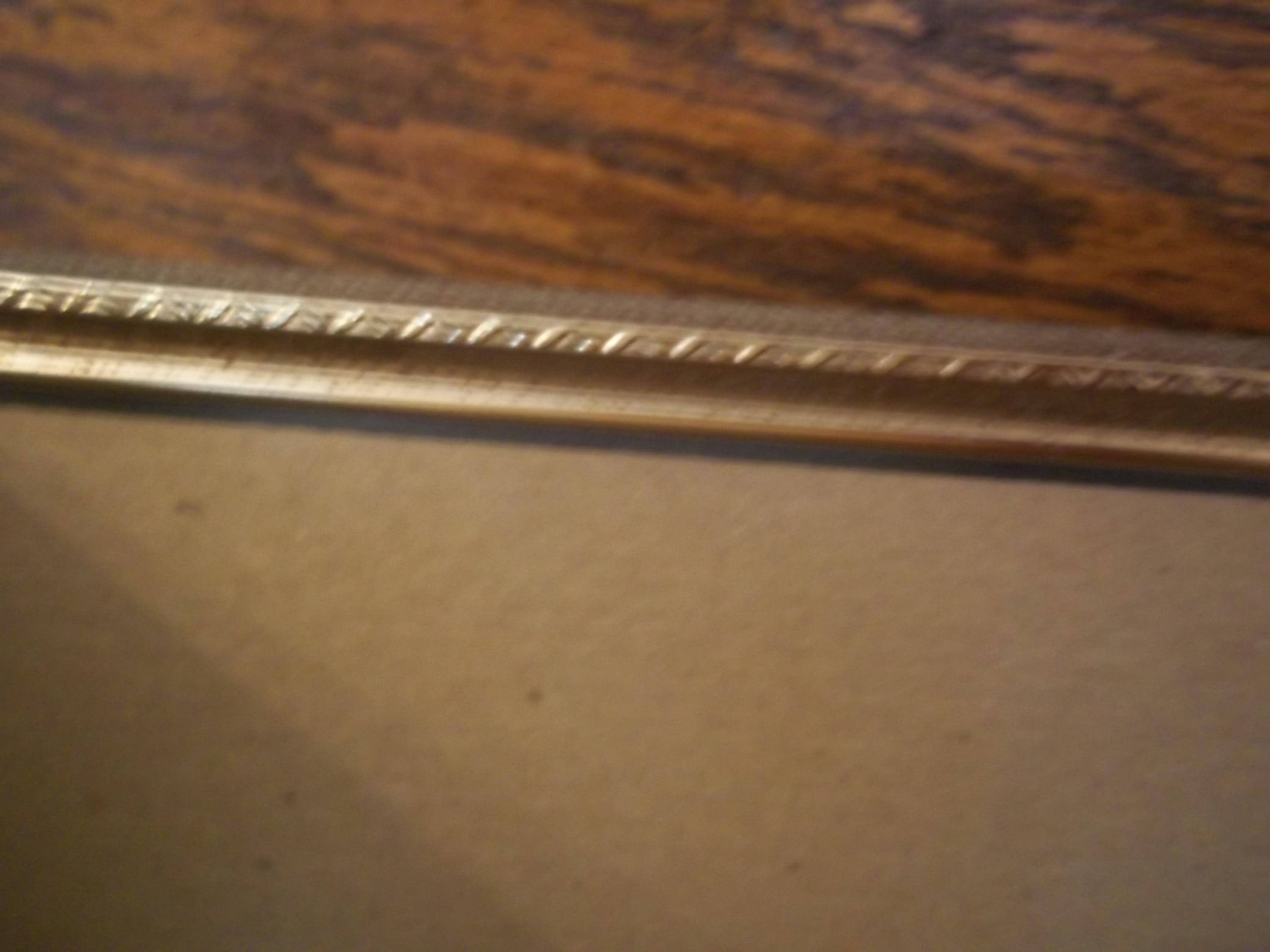 MCM Double 8 X 10 Hinged Frame, Metal, Brass Picture Frames, Gold Tone ...
